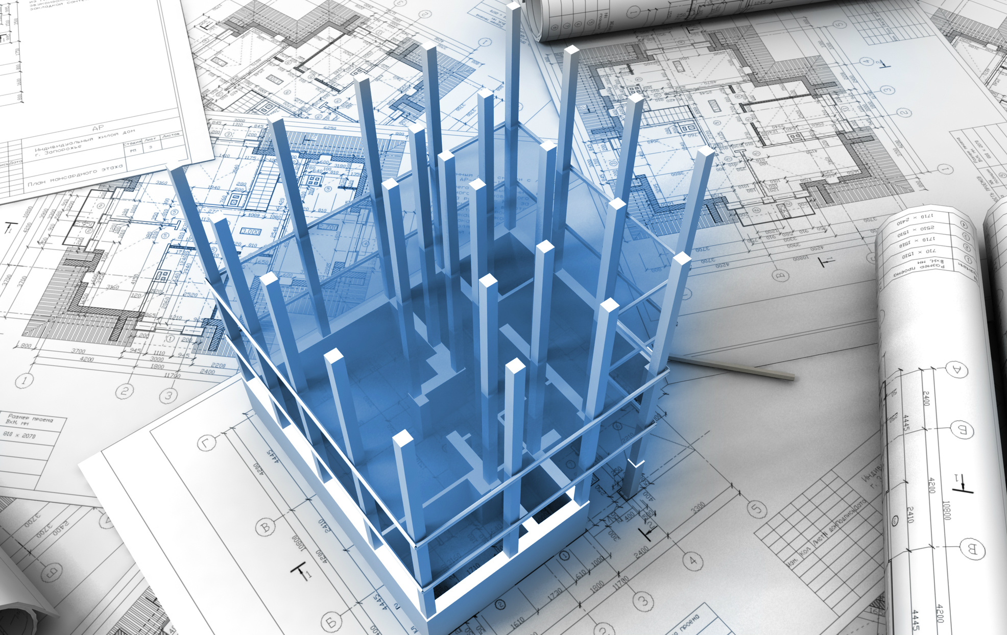 BIM Model with Layers