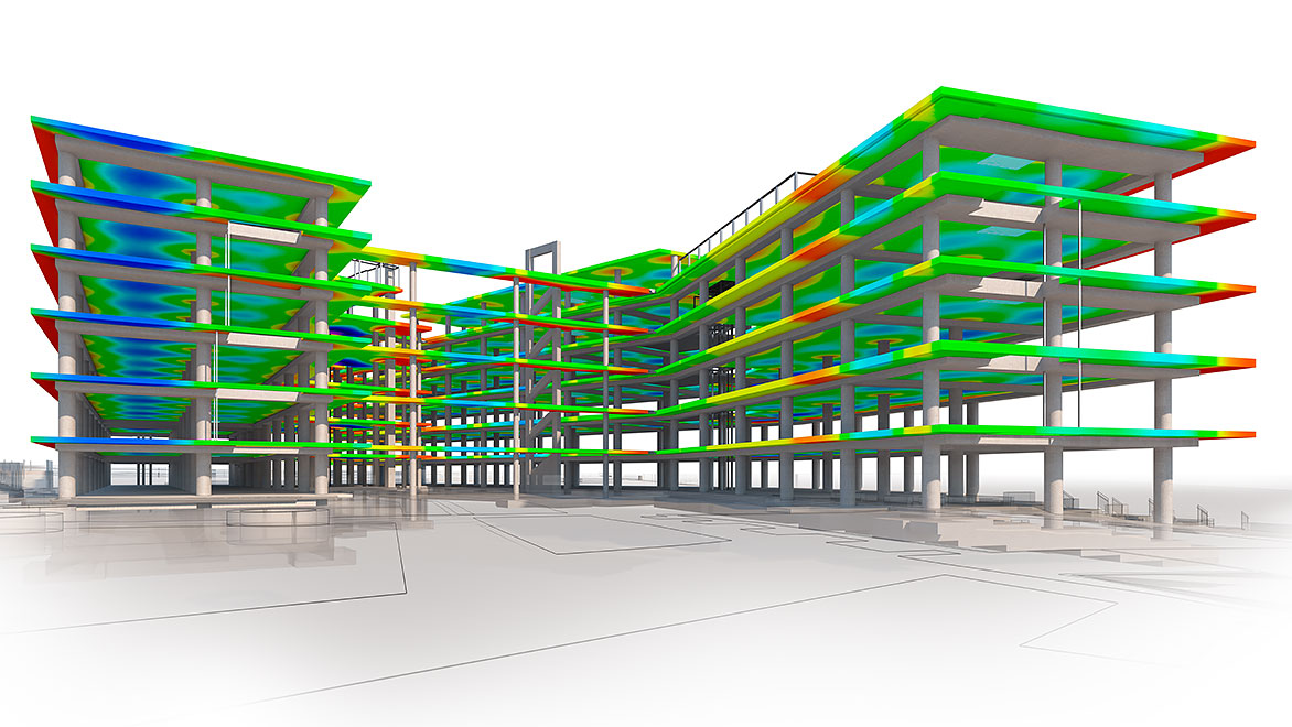 BIM Model with Layers